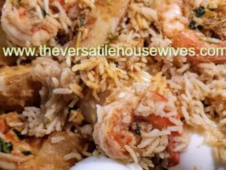 Ma's Prawn Pulav