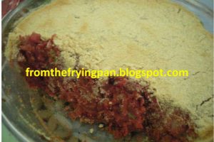 Vegetable Cutlets / Appu's Mixed Mash