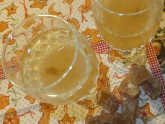 The Fourth Recipe For Christmas/ Homemade Ginger Liqueur