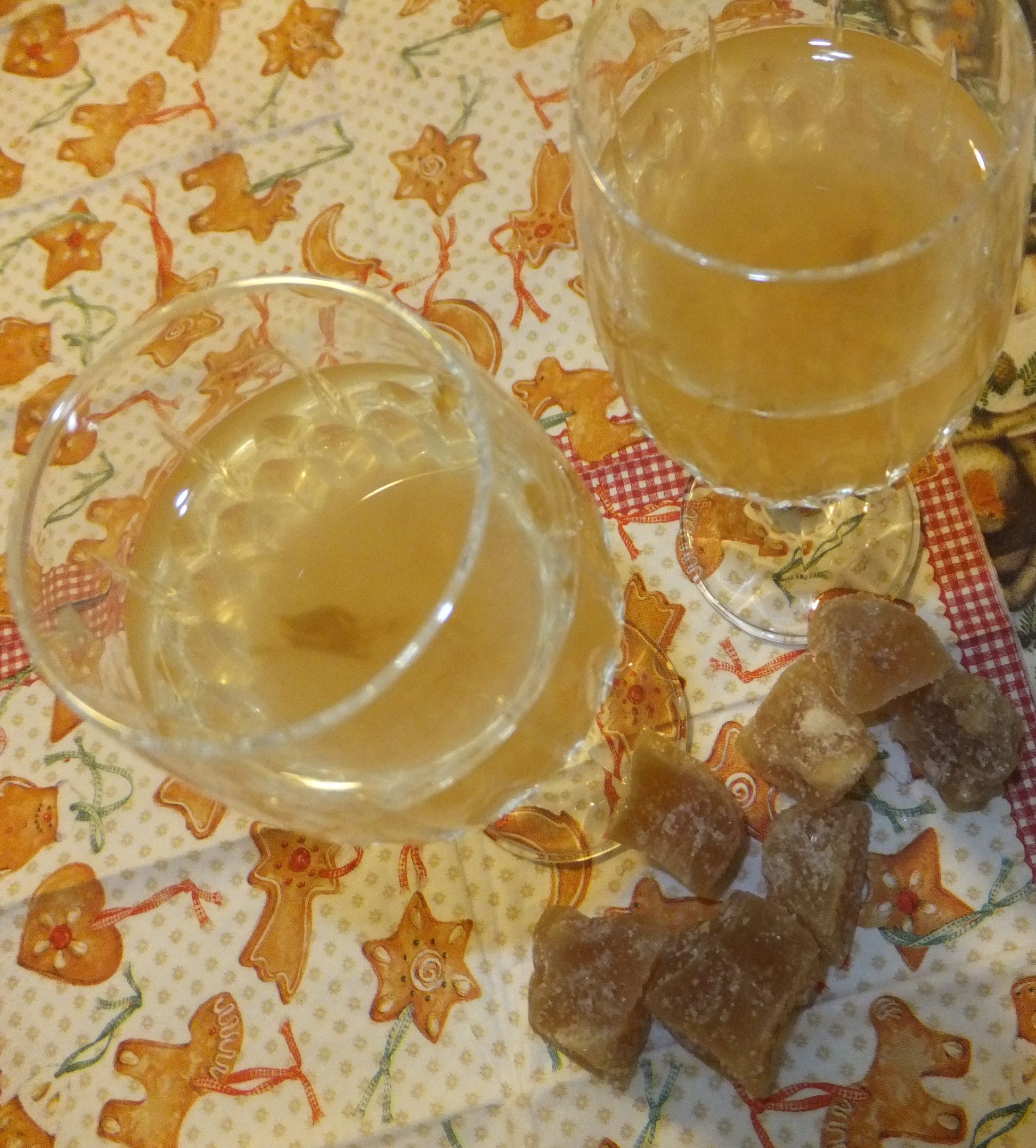 The Third Recipe For Christmas/ Homemade Ginger Liqueur