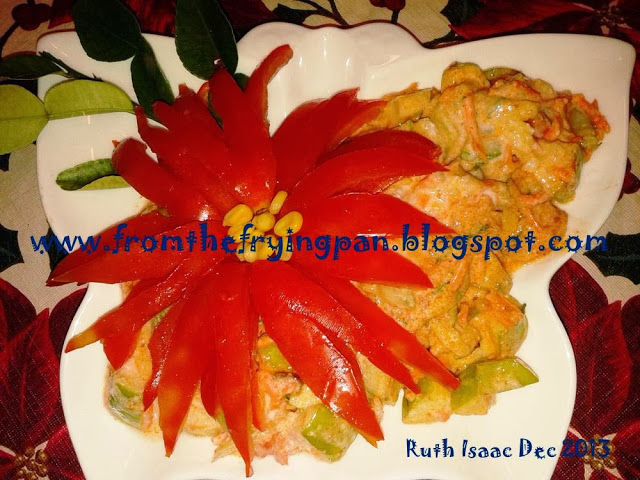 Christmas Salad Recipe/ Poinsettia Salad