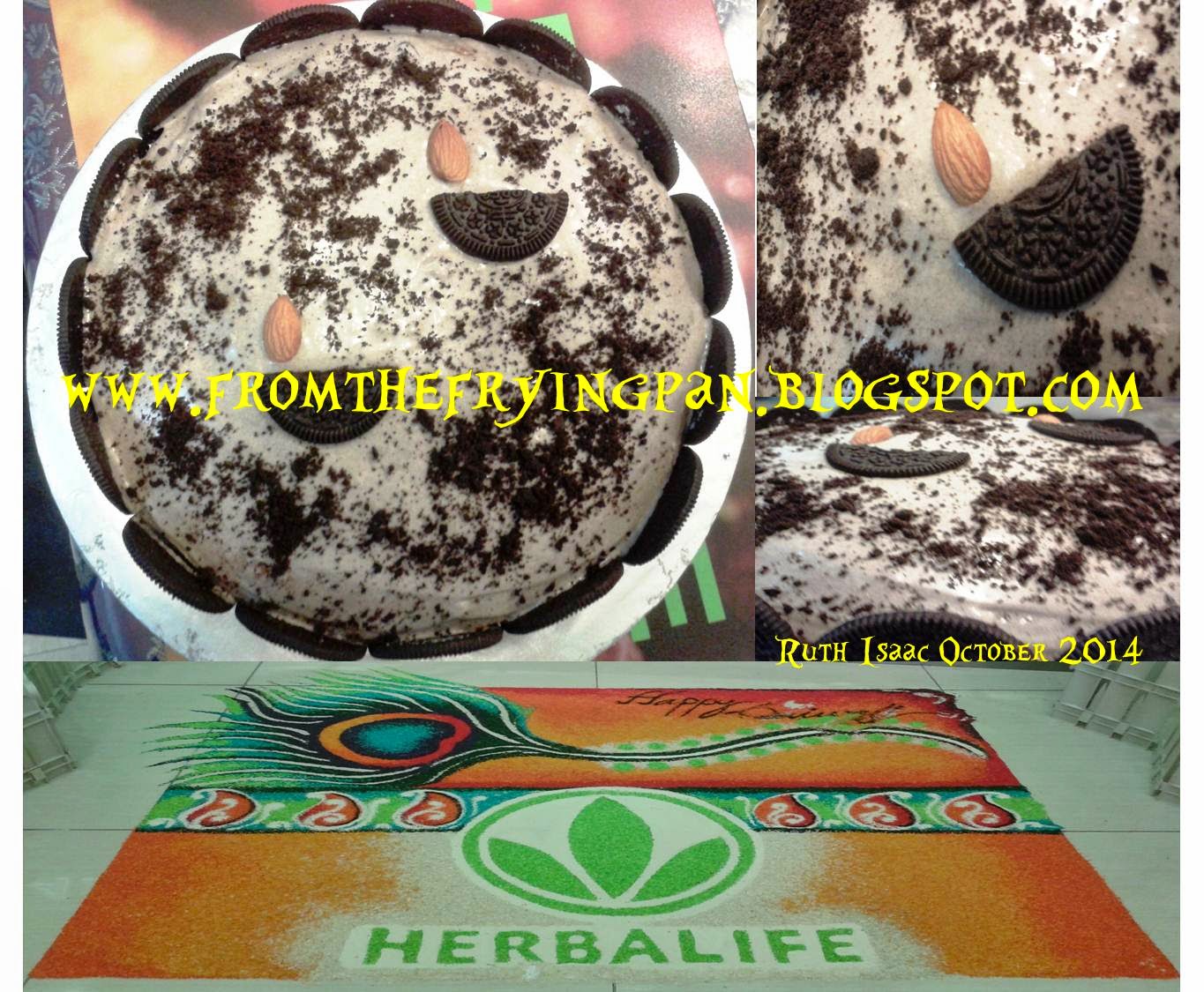 Deepavali Oreo Cake/1234 Cake