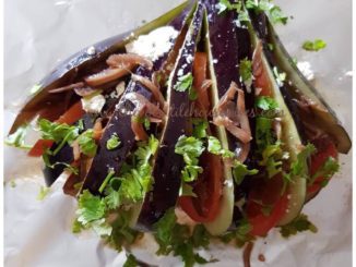 Baked Brinjal Fan
