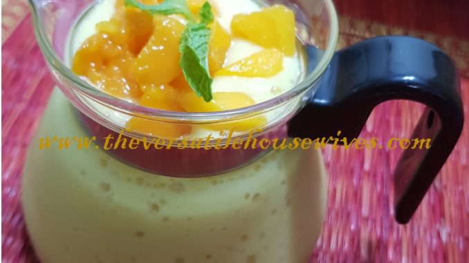 Mango Sago Pudding