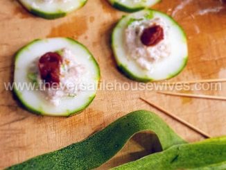 Tuna Cucumber Bites