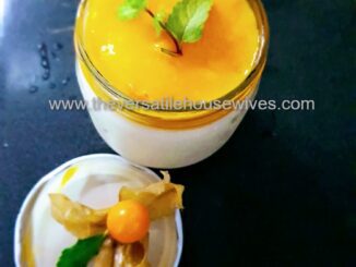 Mango Coconut Pudding
