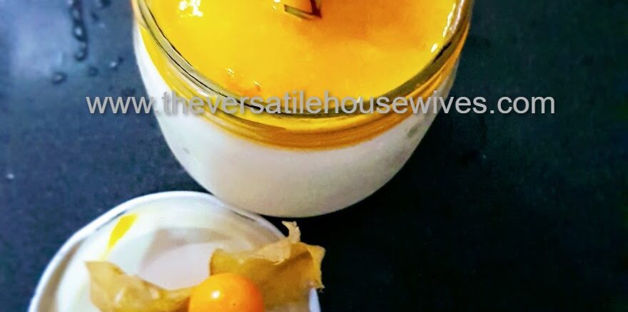 Mango Coconut Pudding