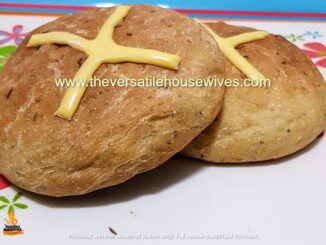 Quinoa Hot Cross Buns
