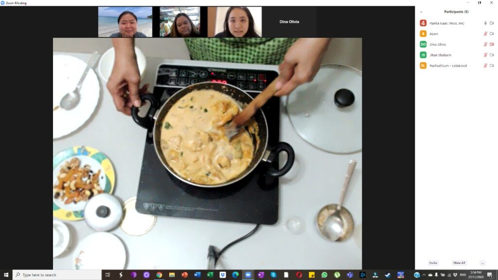 Online Cooking Class
