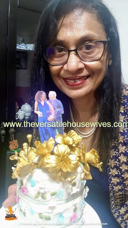 With My Mini Wedding Cake