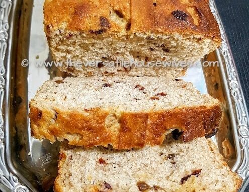 Semolina Hot Cross Bun Loaf