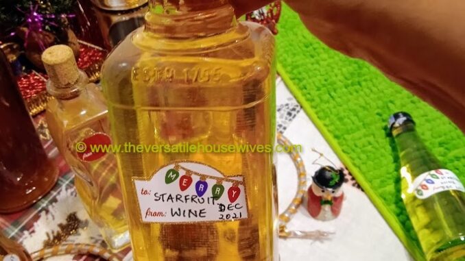 Starfruit Wine Homemade