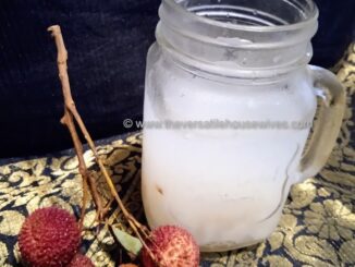 Lychee Coconut Water Mocktail