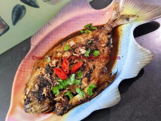 Fried Pomfret With Soy Sauce