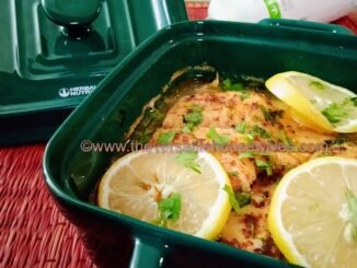 Baked Aloe Vera Fish