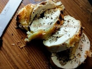 Jamie Oliver's Stuffed Chicken Breast With Puff Pastry