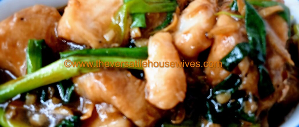 Ginger Onion Fish