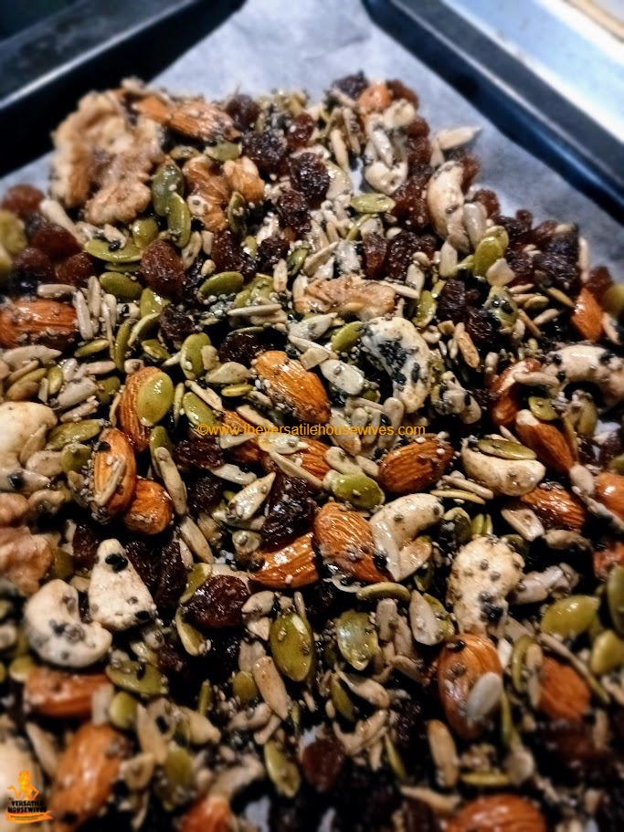 Oven Roasted Honey Nuts