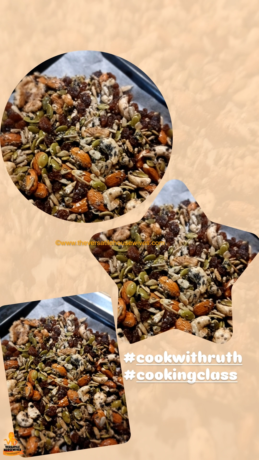 Oven Roasted Honey Nuts