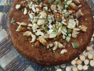 Ghee-rich Mysore Pak cake