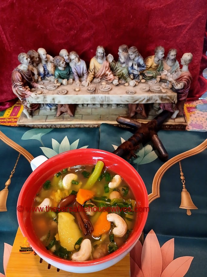 Mild Indian Good Friday Vegetable Soup