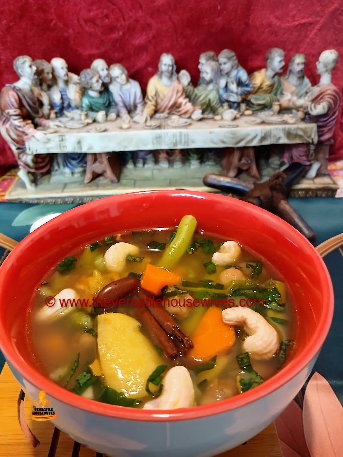 Mild Indian Good Friday Vegetable Soup