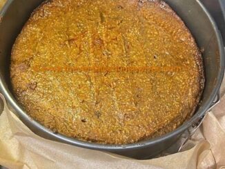 Persian Indian Inspired Date & Pistachio Torte