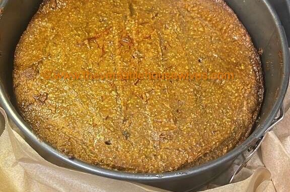 Persian Indian Inspired Date & Pistachio Torte